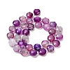 Natural Banded Agate Beads Strands G-C116-A180-01A-3