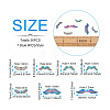 56Pcs 7 Style Rack Plating Alloy Bead FIND-CW0001-24-5