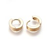 304 Stainless Steel Huggie Hoop Earrings X-EJEW-O087-09A-2