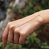 Iron Ring Bracelets for Women WG34736-01-1