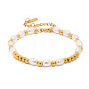 Stainless Steel Round Beaded Bracelets VG5654-5