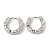 Brass Hoop Earrings EJEW-D320-23P-4