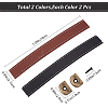 Gorgecraft 4 Sets 2 Colors PU Leather Drawer Handles DIY-GF0006-73-2