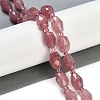 Natural Strawberry Quartz Beads Strands G-G182-D01-01-2