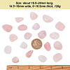 Olycraft Natural Rose Quartz Beads G-OC0003-62-2