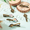 4Pcs Alloy Brooch Cabochon Settings FIND-TA0007-83B-6