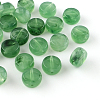 Flat Round Imitation Gemstone Acrylic Beads X-OACR-R050-M-2