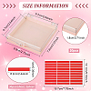 BENECREAT 20Pcs Plastic Nail Art Case CON-BC0007-39-2