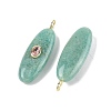 Natural Amazonite Pendants G-D357-02A-2