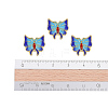 Chinese Style Alloy Enamel Chandelier Components Links X-ENAM-L015-13A-G-2