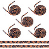 5 Pairs Polyester Cord Shoelace FIND-TA0009-64B-1
