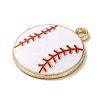Alloy Enamel Pendants ENAM-R147-13E-G-2