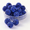 Polymer Clay Rhinestone Beads RB-C1438-10mm-A05-1