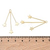 Brass Pendants KK-CBA3EDE-03G-3