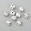 Brass Rhinestone Beads RB-A011-12mm-01S-2