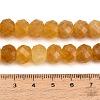 Faceted Dyed Natural White Jade Beads Strands GG-CBAE966-01B-F-5