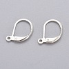 304 Stainless Steel Leverback Earring Findings STAS-H434-51S-1