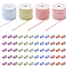 DIY Macaron Color Hair Ties Making Kit DIY-TA0004-55-11