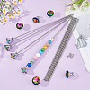DIY Beaded Garden Stakes Making Kit DIY-FH0010-86B-4
