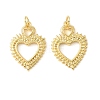 Brass Pendants KK-CBA9CBD-26G-1