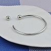 Brass European Style Bangle Making BJEW-WH0022-09P-3