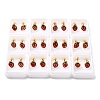 304 Stainless Steel Stud Earrings EJEW-F396-02B-G-2
