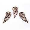 Undyed Wooden Sewing Big Pendants LS-WOOD-S037-105-1
