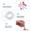 360Pcs 9 Styles Transparent Acrylic Beads MACR-TA0002-73-5