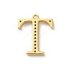 Rack Plating Brass Micro Pave Cubic Zirconia Pendant KK-H449-76G-07-3