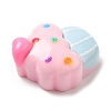 Opaque Resin Decoden Cabochons RESI-C036-04C-3