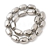 Electroplate Glass Beads Strands EGLA-F166-17P-2