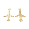 Rack Plating Brass Pendants KK-C004-06G-1