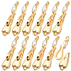 12Pcs Brass Rhinestone Hook and S-Hook Clasps KK-PH0013-69-1
