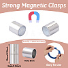 Brass Magnetic Clasps KK-TAC0002-16C-4