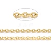 Brass Textured Cable Chains CHC-G016-08G-2