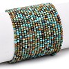 Natural African Turquoise(Jasper) Beads Strands G-K366-G01-2mm-2