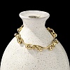 304 Stainless Steel Link Chain Bracelets for Women BJEW-F488-09G-5