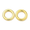 Rack Plating Brass Linking Rings KK-L224-092G-1