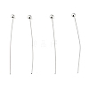 Brass Head Pins KK-H258-09B-S-2