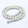 Synthetic Howlite Bead Strand G-E439-10mm-01C-2