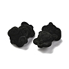 3D Bear Flocky Acrylic Pendants OACR-O003-01A-2