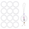 12Pcs Ring Silicone Beads SIL-DC0001-78-1