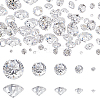 100Pcs 5 Styles Diamond Shape Grade AAA Cubic Zirconia Cabochons ZIRC-BBC0002-98-1