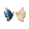 Alloy Enamel Pendants ENAM-D043-03G-04-1