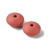 Rondelle Food Grade Eco-Friendly Silicone Focal Beads SIL-F003-07B-4