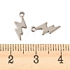 201 Stainless Steel Charms STAS-Z049-03P-3