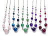 304 Stainless Steel Graduated Beaded Necklaces NJEW-H210-F-P-1