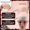 Latex Monk Cosplay Headgear Prop Adult Bald Cap for Halloween Party AJEW-WH0609-389-2