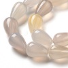 Natural White Agate Beads Strands G-B106-A20-02-4