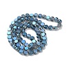 Electroplate Glass Beads Strands EGLA-C010-01A-3